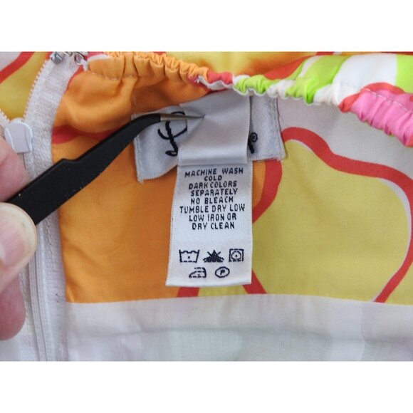 Lilly Pulitzer Willa Halter Top Dress Sz 8 Pink Bright Floral A Line Sundress - Picture 6 of 9